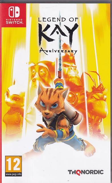 Legend of Kay Anniversary - Nintendo Switch spil (A Grade) (Genbrug)